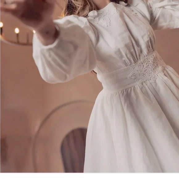 Aleeza Paris Orchid Dress white XS - Picture 4 of 10